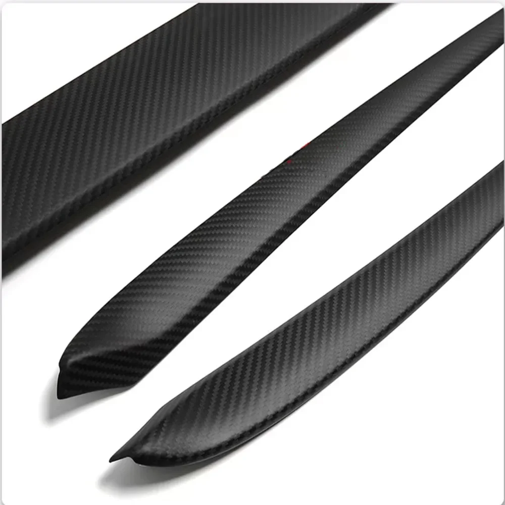 

Suitable for Tesla model3Y three-piece set including bottom carbon fiber door panel central control interior