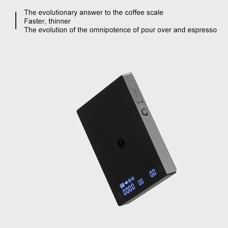 

TIMEMORE Scale Black Mirror Mini Pour over Espresso Scale With Brewing Flow Rate and Heat Insulation Pad Electronic Coffee Scale