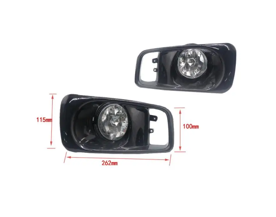 Car bumper headlight for Honda Civic fog light 1999~2000y halogen bulb 4300K Wire hanress Headlamp for Civic fog lamp