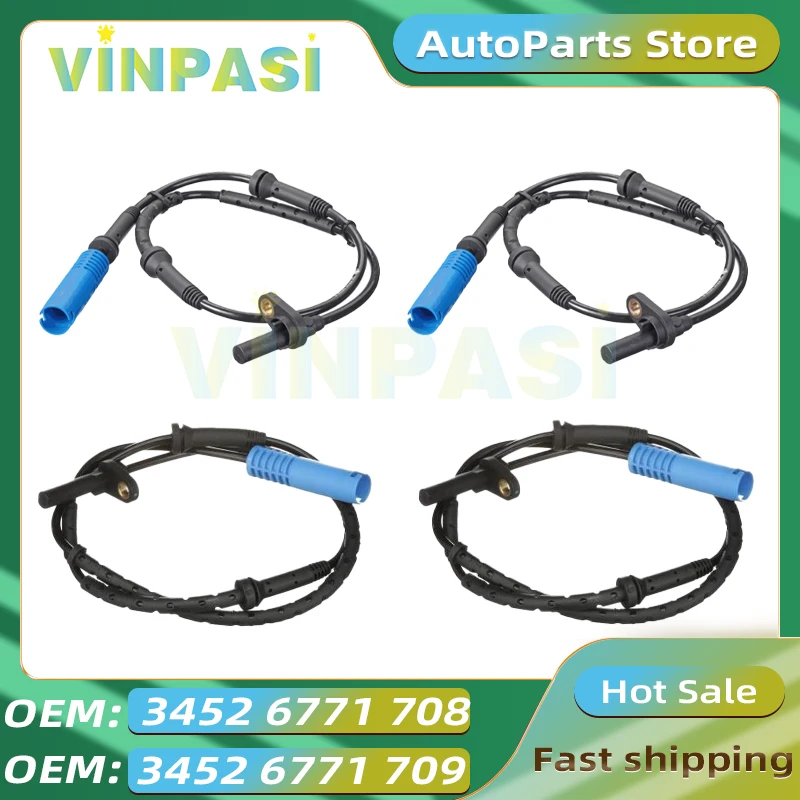 

Датчик скорости колеса автомобиля подходит для BMW 7 серии E65 E66 E67, датчик скорости ABS 34526771708 34526771709