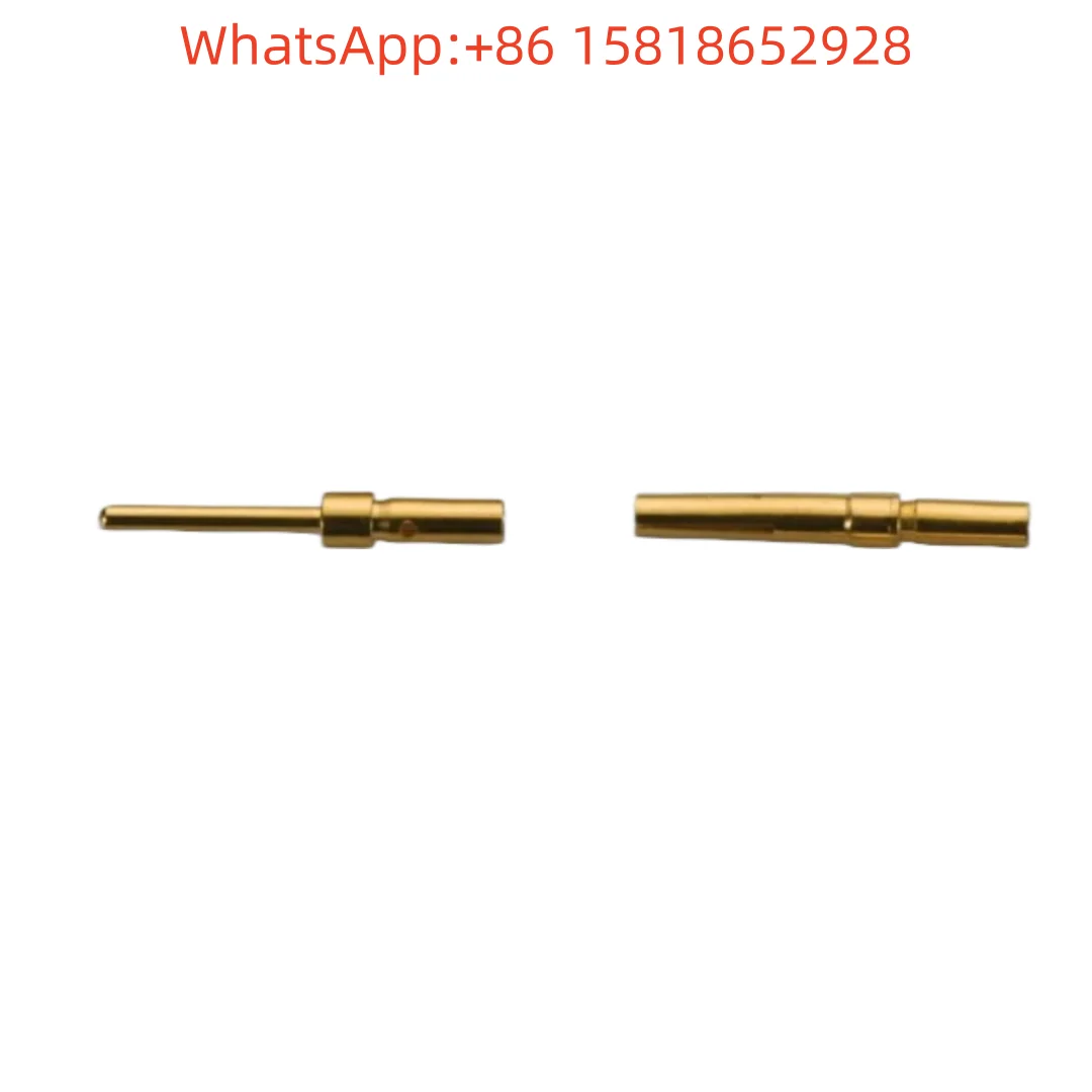 10pcs WAIN 5A Gold-plated Cold Press Pin CSGM-0.25 CSGM-0.33 CSGM-0.52 CSGM-0.82 CSGF-0.25 CSGF-0.33 CSGF-0.52 CSGF-0.82