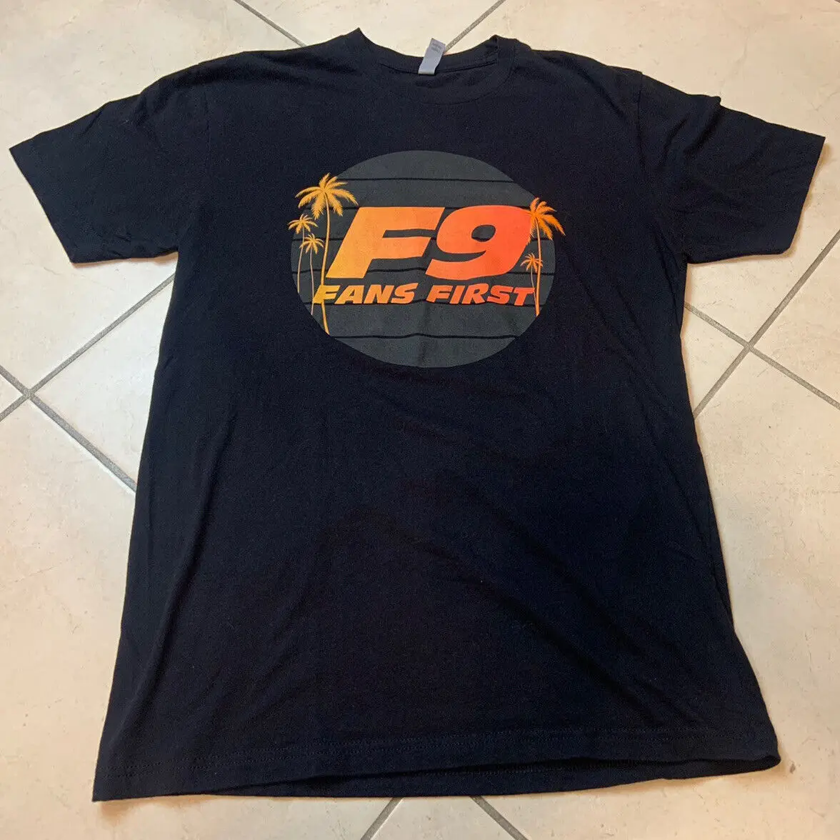 Fast Furious F9 Fans First Men T Shirt La Fan Premiere Fnf Exclusive Rare