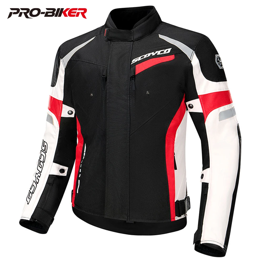 

Men's Motorcycle Jacket Waterproof Motorcycle Clothes Motorcycle Riding Summer Jacket Fall Prevention Chaqueta Moto Breathable