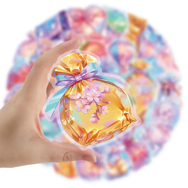 50pcs การ์ตูนน่ารักสีสัน Candy สัตว์เลี้ยงบุคลิกภาพความคิดสร้างสรรค์ Doodle สติกเกอร์ตกแต่ง