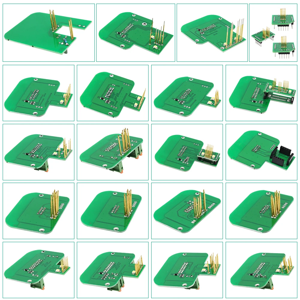 BDM محول الإطار 22 قطعة Bdm محولات ل KTAG KESS FGTECH BDM100 التحقيق محولات LED ECU RAMP رقاقة ضبط أداة