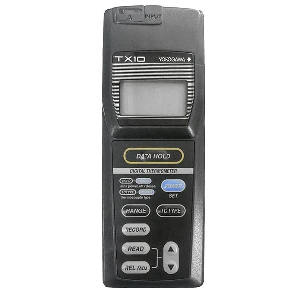 Yokogawa TX10 series Portable Digital Multi-Thermometer Multi function for use with type K, J, E, and T thermocouples.