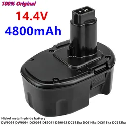 100% Origina lneu 14,4 V NiMH batterie ersatz werkzeug für DeWalt 4,8 ah dc9091 de9038 de9091 de9092 dw9091 dw9094