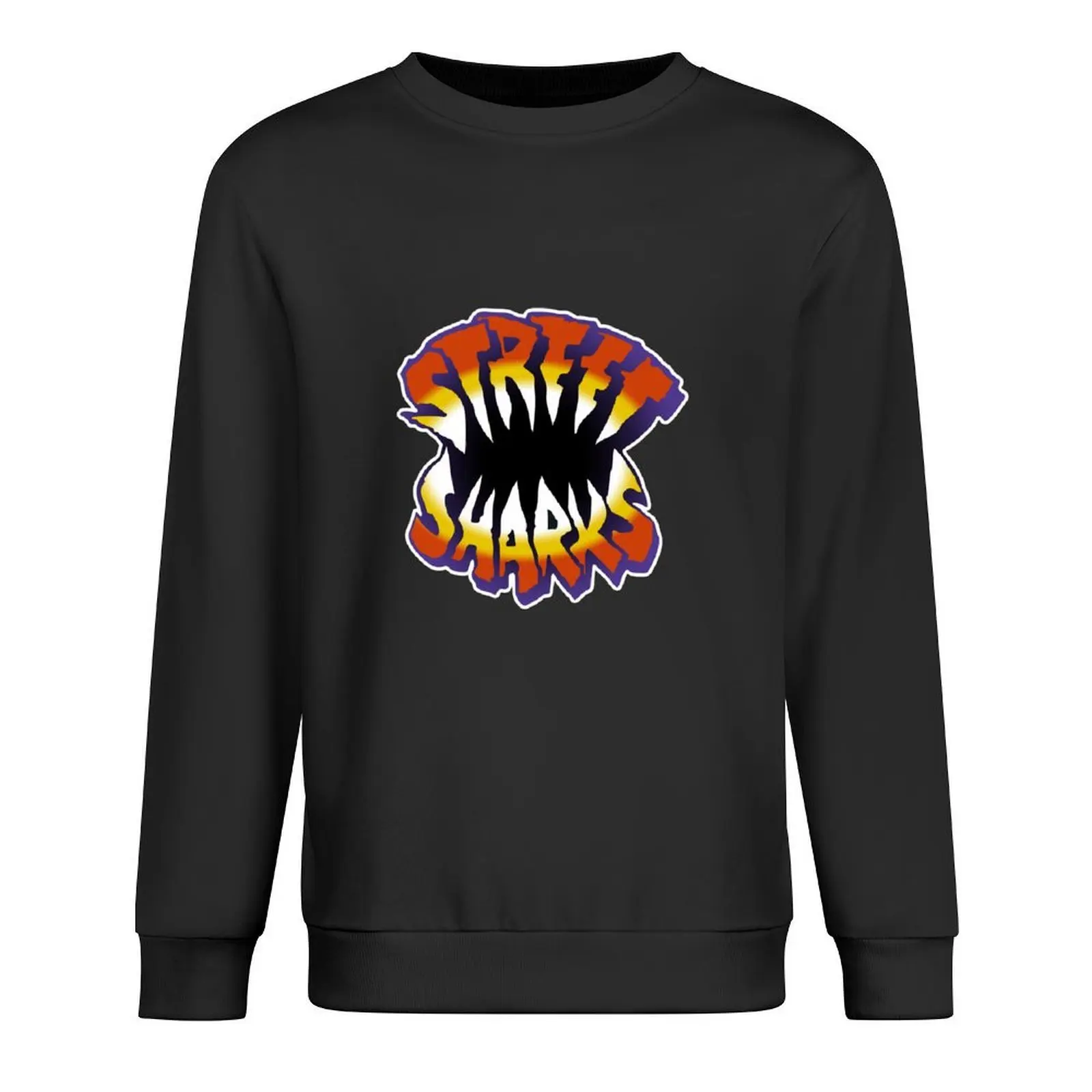 

Street Sharks Logo Vintage Pullover men's coat men's sweat-shirt set autumn clothes men's winter sweater hoody