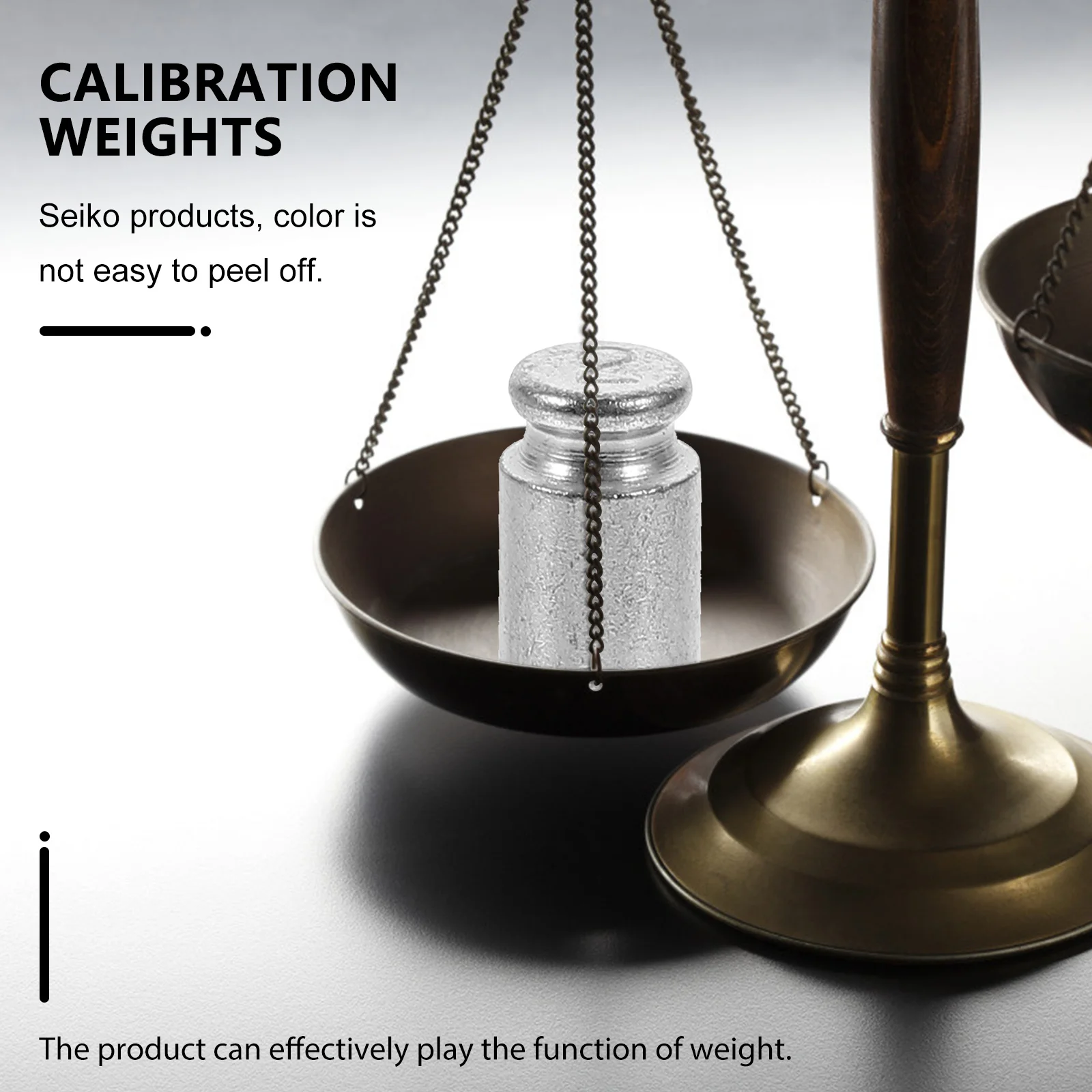 

5Pcs Calibration Weights 2 Gram Balance Weight Stable Practical Digital Scale Weights Laboratory Tools