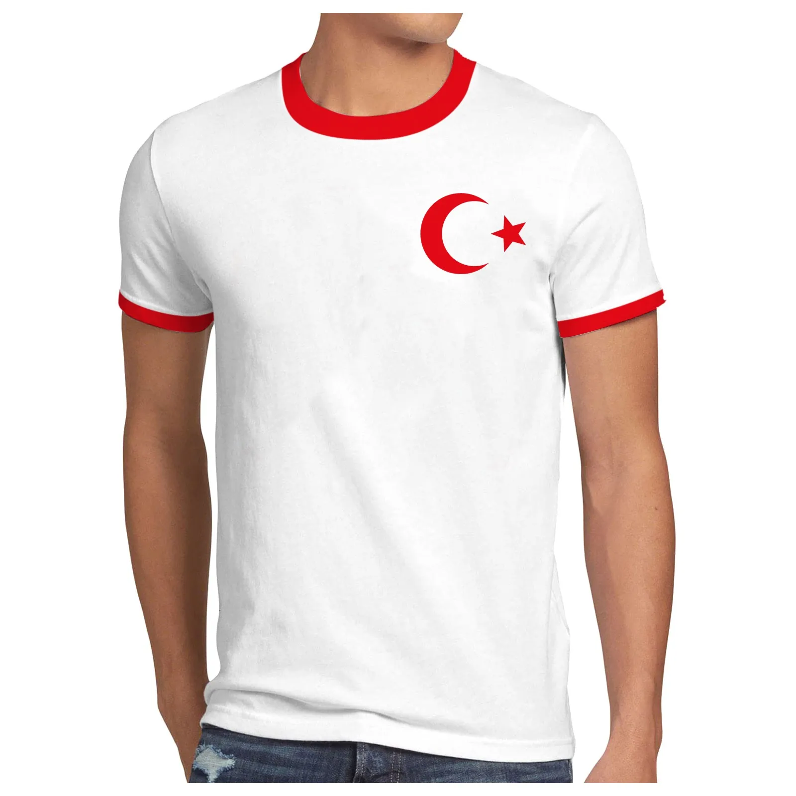 Male T Shirt Print Turkey Theme T-Shirts Casual Crewneck Short Sleeve T Shirts for Men 2024 New Summer Trend Loose Tee Tops