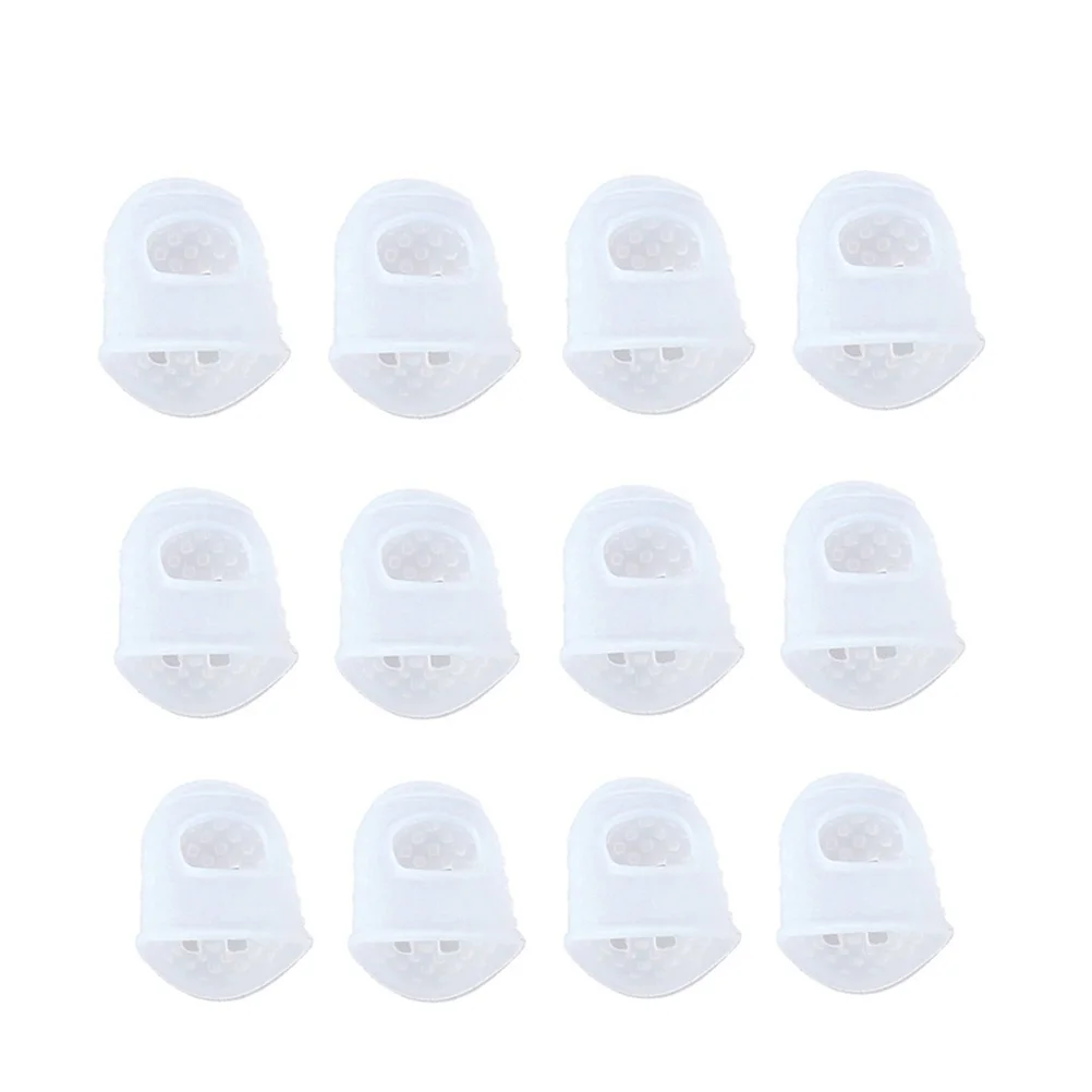 

9Pcs Silicone Finger Guards Fingertip Protectors Comfortable Durable Stretchable for Guitar Ukulele Banjo Finger Practice