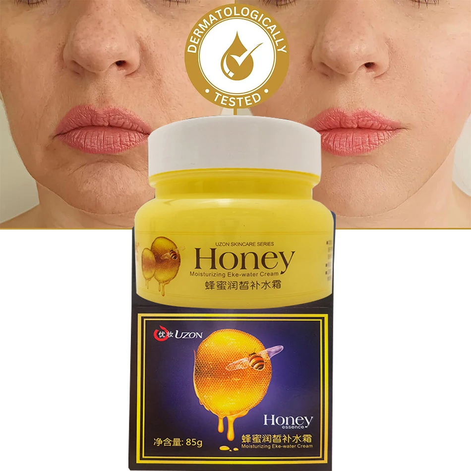 80g Honey Firming Cream Anti Aging Reduce Fine Lines Moisturizing Firming Skin Tightening Cream Skin Care Product