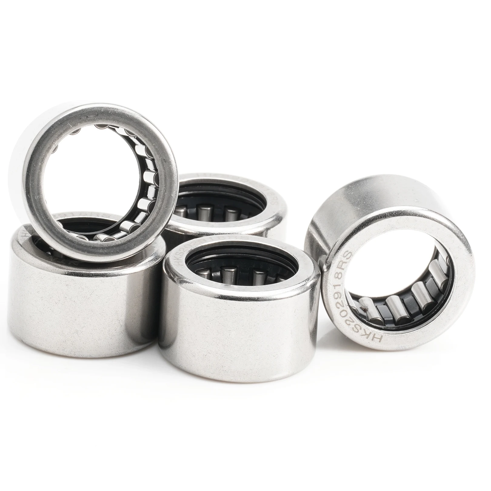 HK202918 RS Bearing Size 20 x 29 x 18 mm ( 5 PCS) Drawn Cup Caged Needle Roller Bearings HK202918RS With Open End HKS