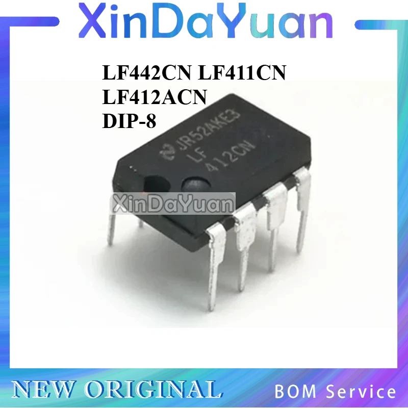 10 pcs LF442CN LF411CN  LF412ACN DIP-8  Operational Amplifier Chip