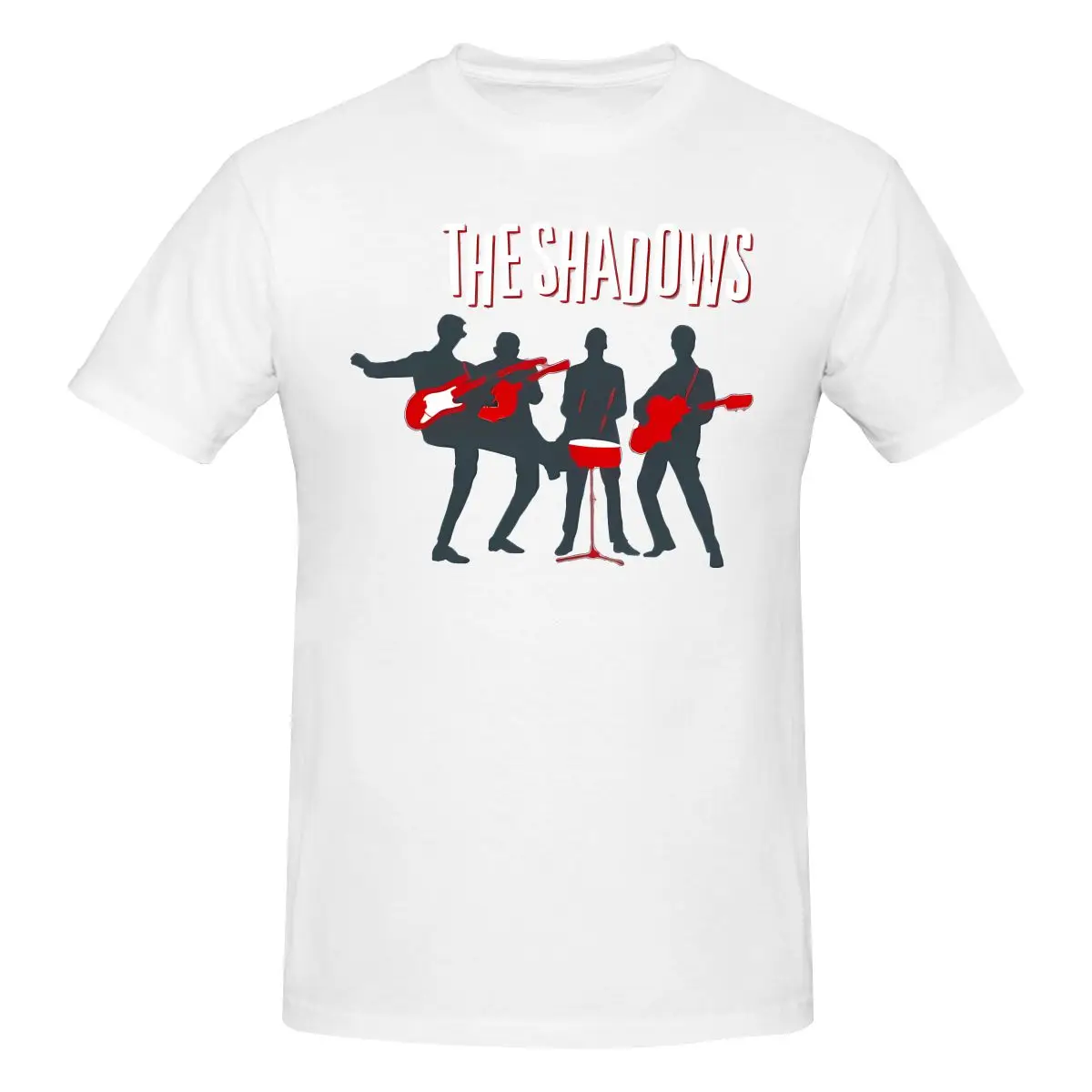 

Funny The Shadows Retro Band 1960 S Rock Roll Men's Printed T-Shirt Unisex T shirtShirts