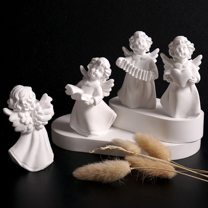 

Angel Statue Silicone Molds Baking Tool for Epoxy Resin Soap Chocolate best sale