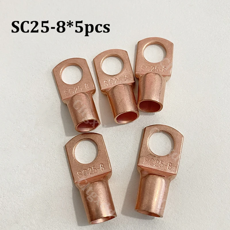60 Stück/Box SC Kupfer-Kombinations-Batteriekabelklemmen SC6-6 SC6-8 SC10-6 SC10-8 SC16-6 SC16-8 SC25-6 SC25-8 mit Aufbewahrungsbox – Detail 18