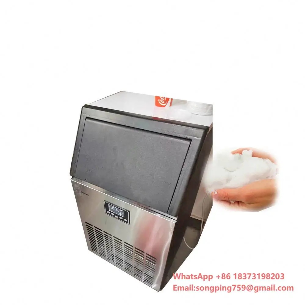 

Small Snow Ice Maker Manufacturing Machine Bullet Cube Ice Making Machine Commercial Price