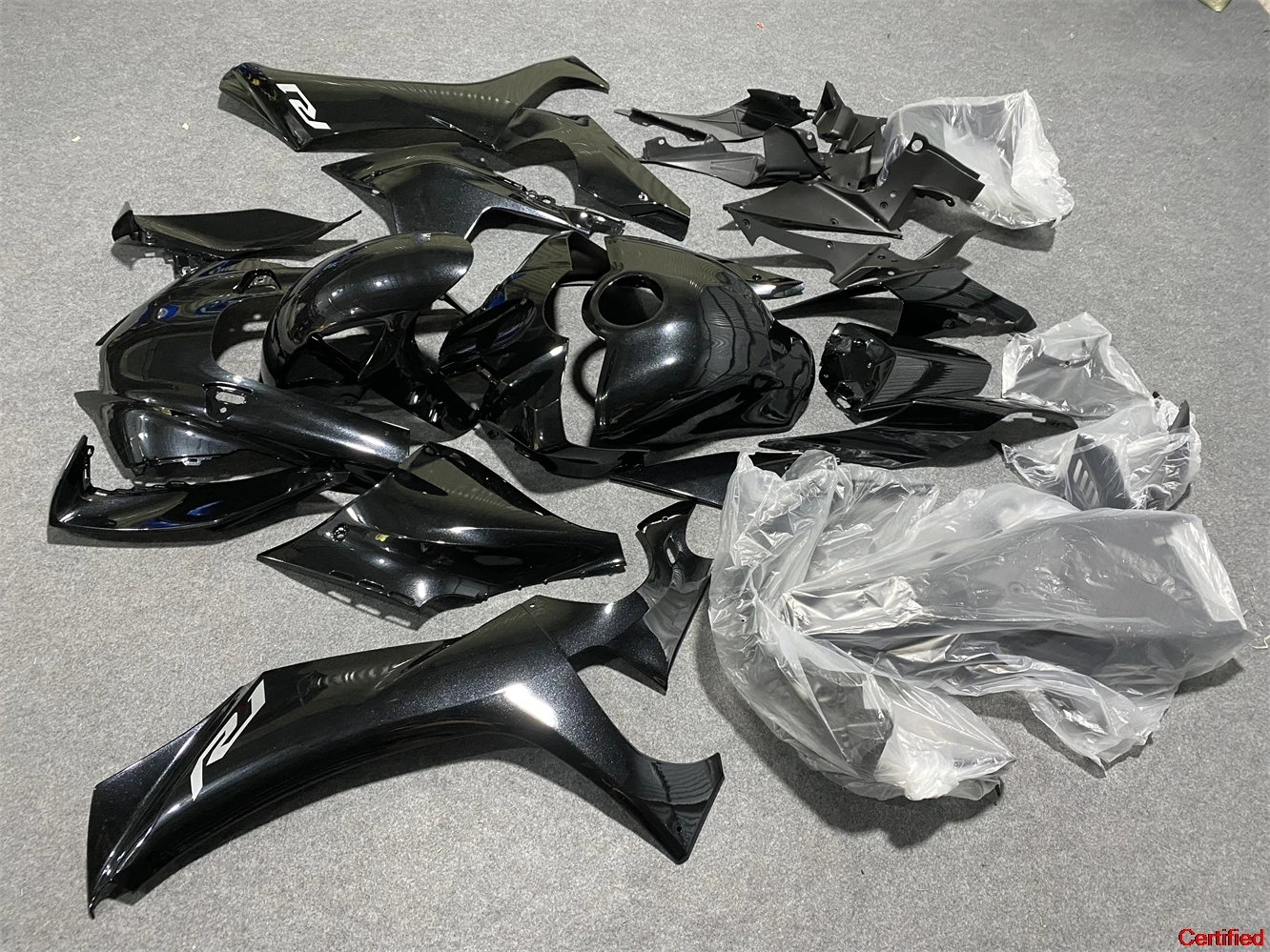 

Для YAMAHA YZF R1 R1M 2020 2021 2022 2023 комплект обтекателей корпуса мотоцикла YZF-R1 защитный чехол из АБС-пластика