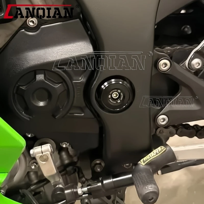 For Kawasaki ZX-10RR ZX-10R Ninja1000SX 2020-2025 ZX6R 2022-2024 Frame Hole Caps CNC Aluminium Frame Plug Motorcycle Accessories