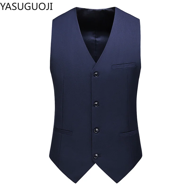 YASUGUOJI New Wedding Dress High-quality Men's Fashion Design Suit Vest Plus Size Men's Business Casual Suit Vest 15-colors - AliExpress 200000343 YASUGUOJI New Wedding Dress High-quality Men's Fashion Design Suit Vest Plus Size Men's Business Casual Suit Vest 15-colors - AliExpress 200000343
