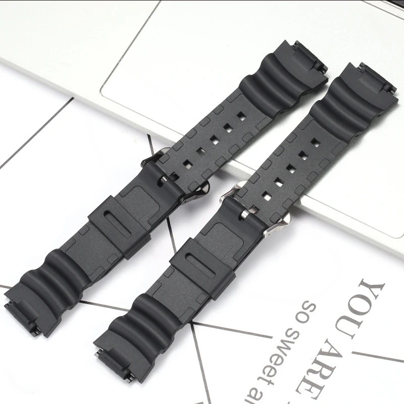 18mm Resin Replacement Watchband For CASIO AE 1200 1300 1000W W-215 SGW 300 Strap Men\'s Wristband Bracelet Watch Accessories