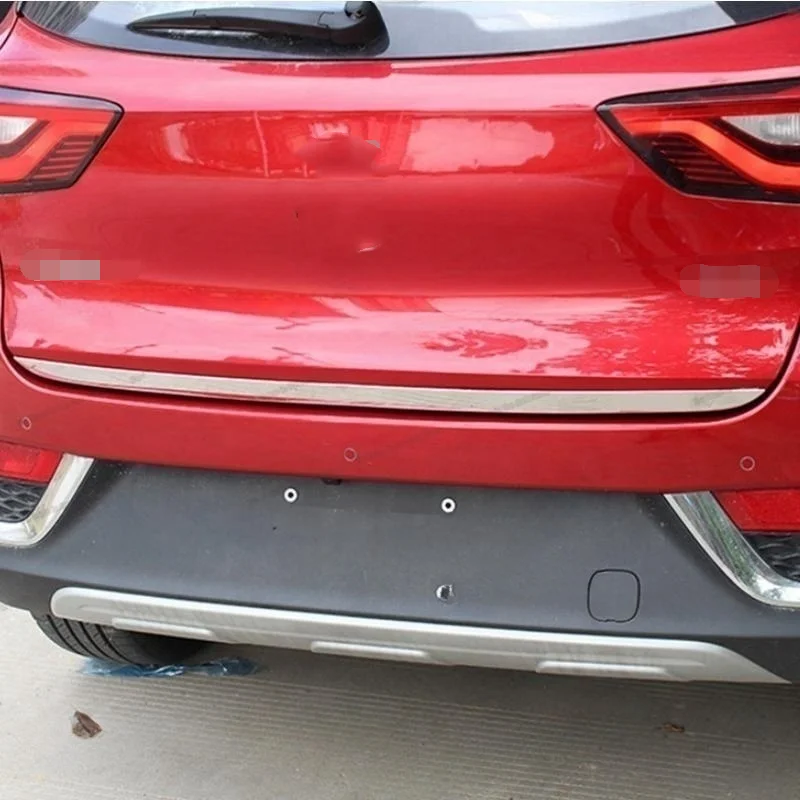 Rear Trunk Lid Cover Tailgate Trim Door Handle Molding Boot Garnish Bezel Cover For MG ZS 2017 2018-2020 2022 Accessories