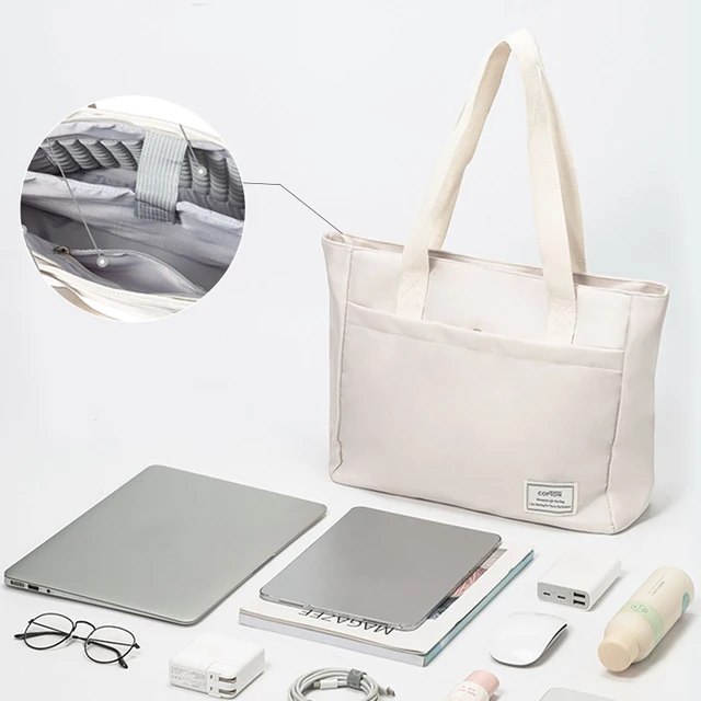 Odporna na wstrząsy płócienna torba na laptopa 14 cali dla Macbook Air Pro Huawei Dell ASUS Acer XiaoMi HP Notebook Torebki Teczka