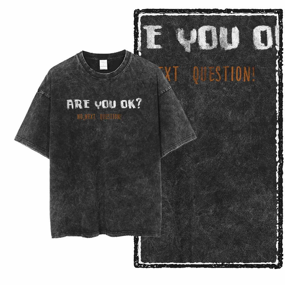 ZG Cool Printed Cotton Acid Washed Exclusive Graphic Unisex T Shirt Cool Vintage Streetwear Men Tshirts Big Size Tee for men image 3
