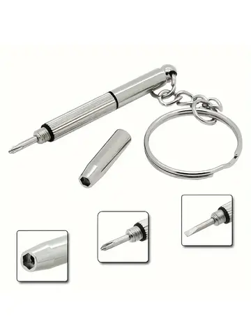 1/3/10pcs Mini Hand Glasses Screwdrivers 3-in-1 Spectacle Repair Kits Multifunction Sunglass Watch Glasses Screwdriver Set with