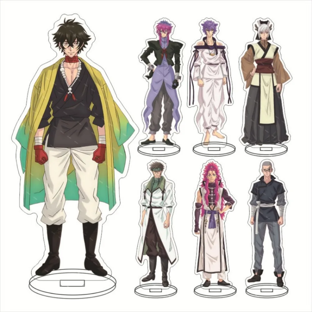 Anime Cosplay Haigakur Stand Double Sided Acrylic Stand Plaque Cartoon Gift Desktop Decoration Collection Accessories Kids Toys