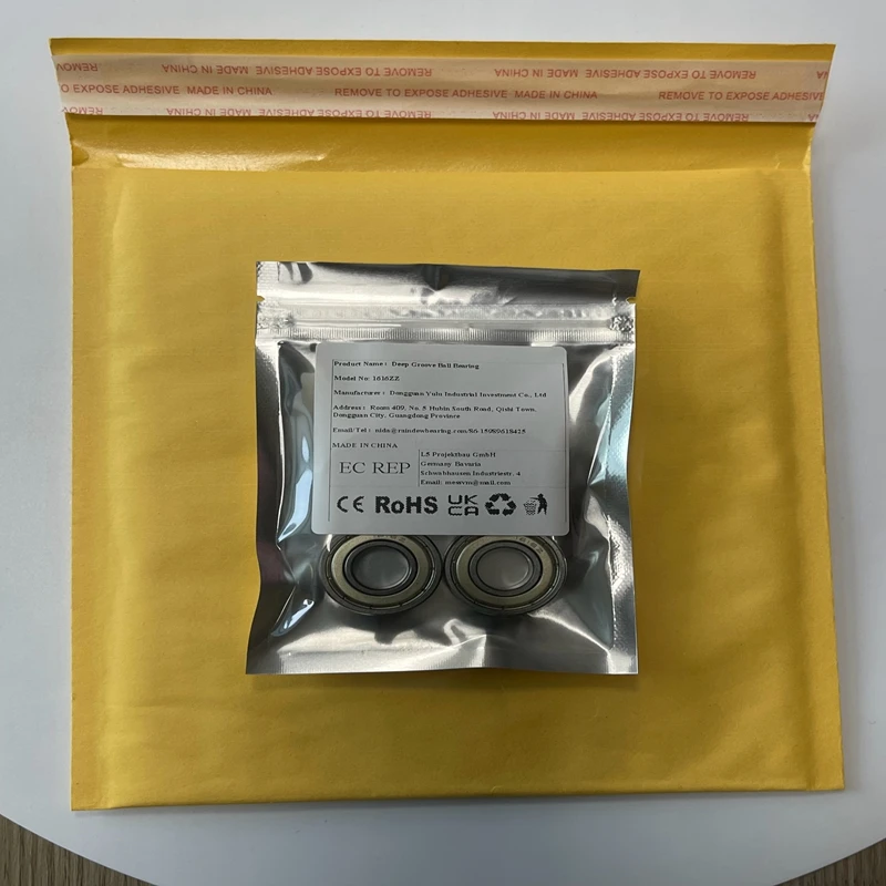

5PCS 1616ZZ 12.7x28.575x9.525 mm Miniature Bearing ABEC-7 inch Size Ball Bearings RC Model Parts1616 ZZ 1616-2Z