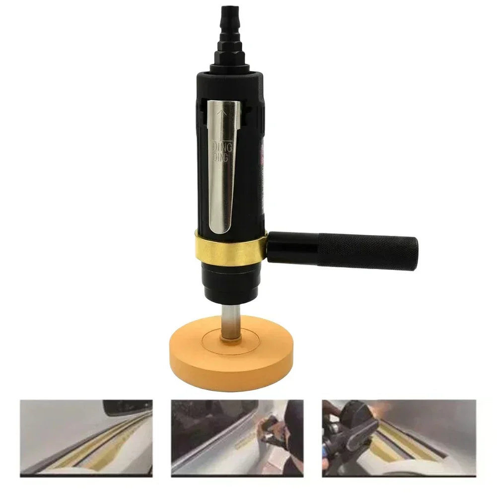 Decal Remover Pneumatic Remover For Auto Body Shop High Speed Glue Remover Tool Pneumatic Tool Six Medium-density Rubber Pads