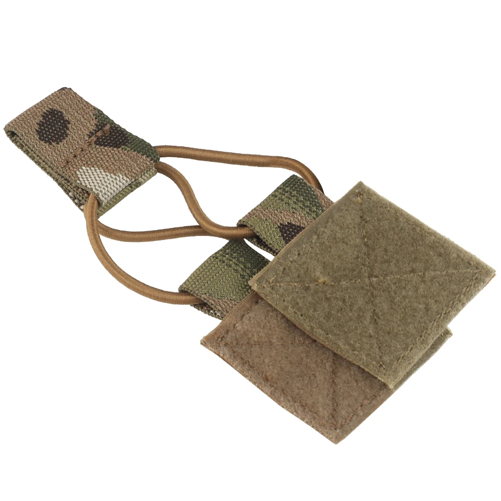Tactical Elastic Correias Magazine Fastener, Peito Rig, Hook and Loop, Rádio, Bungee retenção, fivela fixa, Colete Acessórios, D3CRM