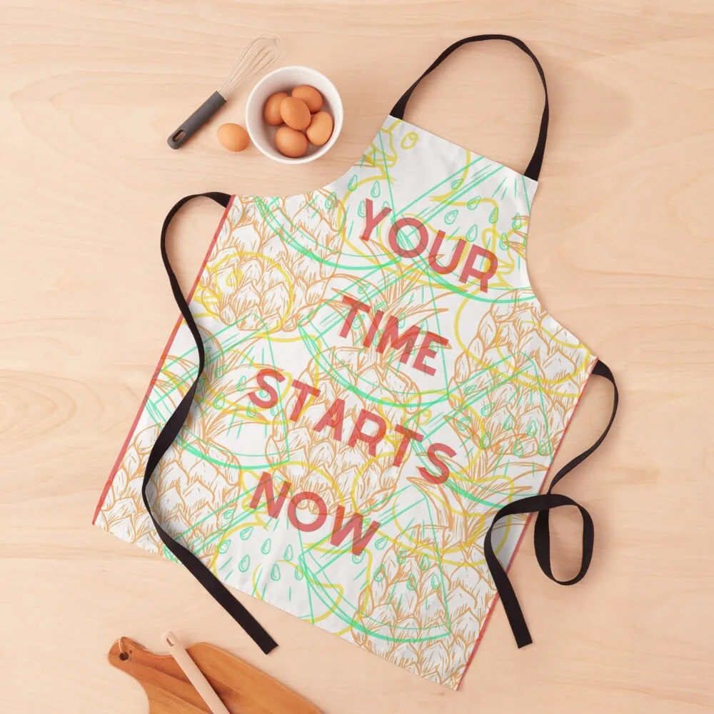 

Taskmaster - your time starts now Apron kitchen utensil home women Men's Kitchen Chef Uniform For Men Apron