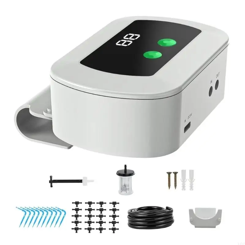 

X4YE Automatic Watering System Irrigation Kits for Indoor Plant and Balcony Gardening