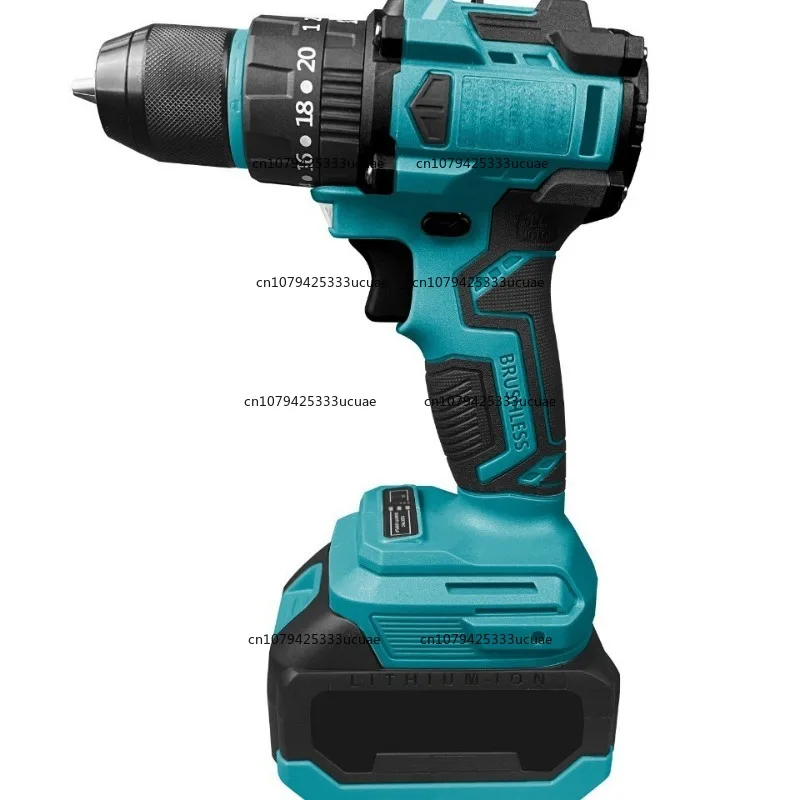 Brushless Cordless Drill Lithium Battery Rechargeable Multifunctional Household Electric Screwdriver Electric Drill Tool