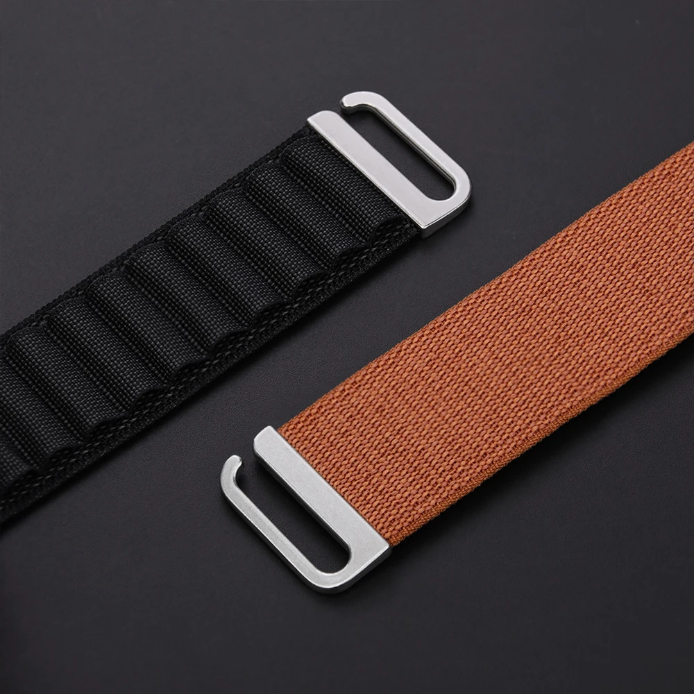 Officia جديد الألوان جبال الألب حلقة ل سوار ساعة أبل الترا 3 2 49 مللي متر 44 مللي متر 40 41 مللي متر 45 مللي متر Correa iWatch سلسلة 11 10 9 42 مللي متر 46 مللي متر SE 3