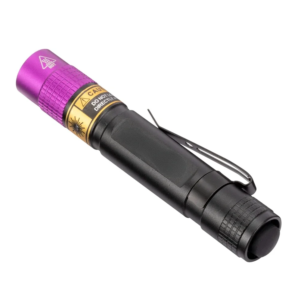 365nm UV Led Flashlight Powerful Black Light Invisible Pen Torch Money Scorpion Cat Pet Stains Marker Ore Check Use AAA Battery