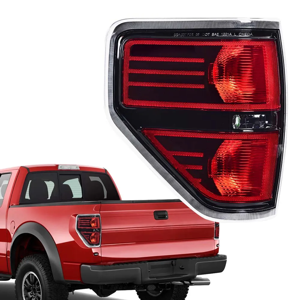 Fit For 2009-2014 Ford F-150 F150 Tail Light Rear Brake Lamp Left Driver Side