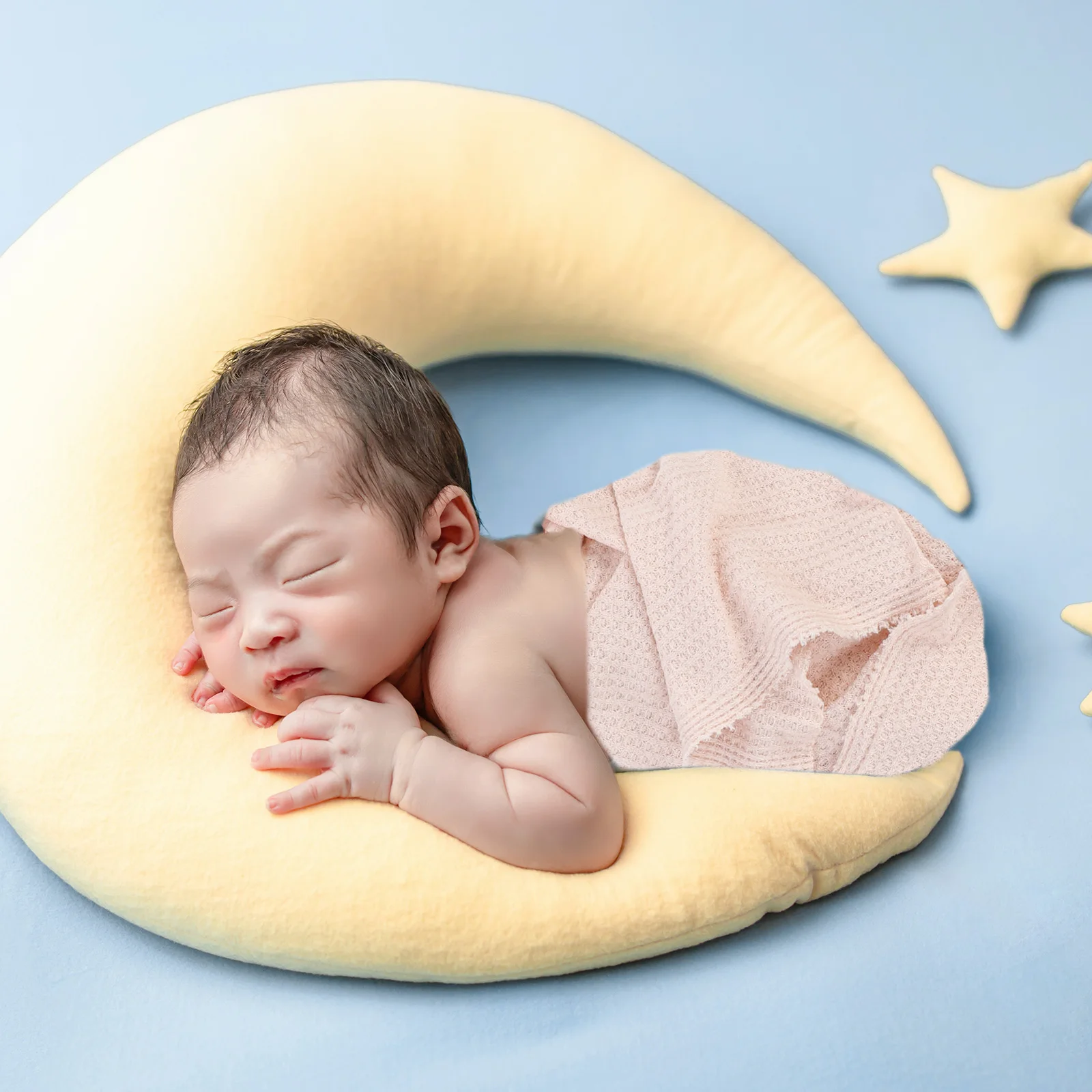 

Stretch Wrap Infant Swaddle Blanket Baby Photography Prop for Newborn Cloth Advanced