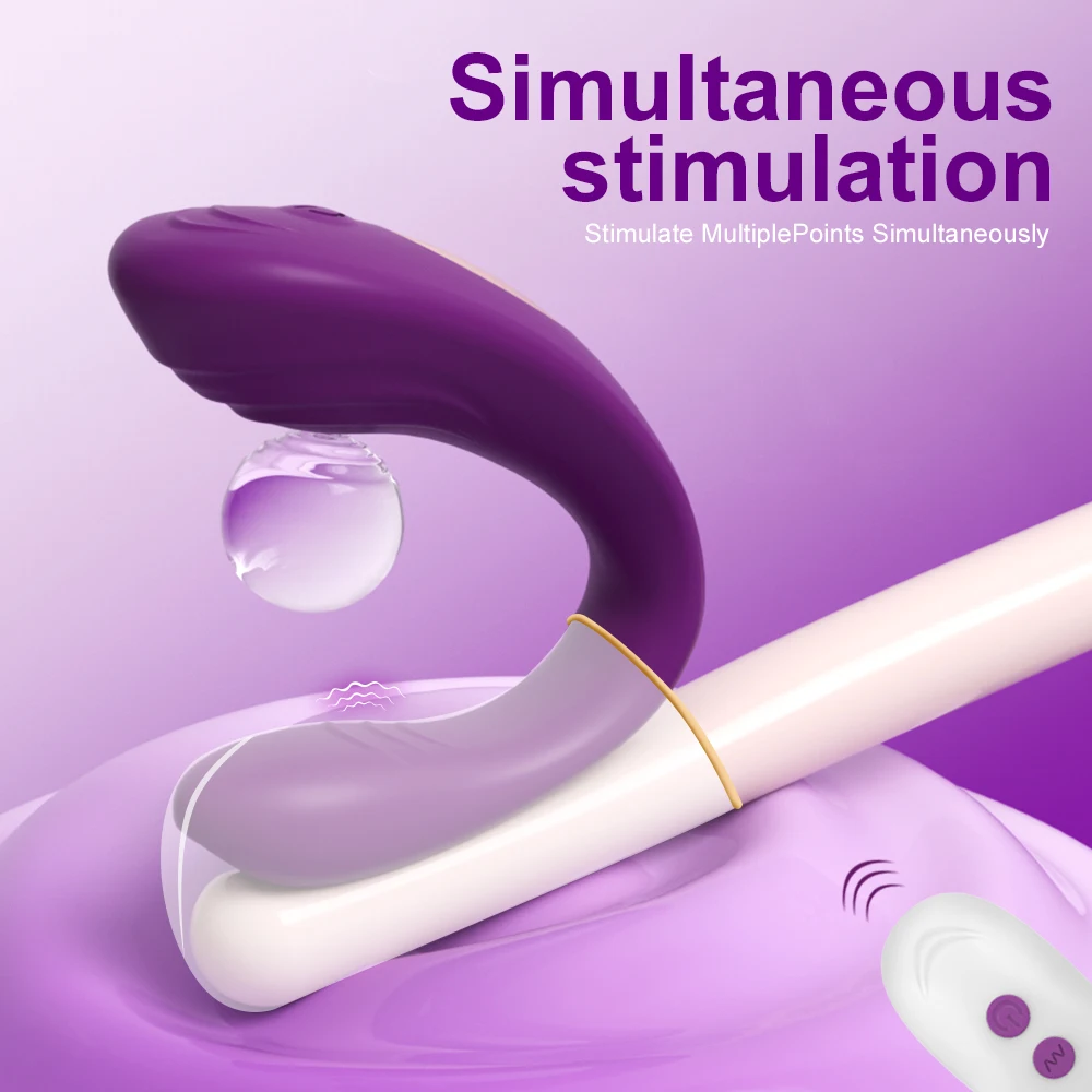 Remote Control Vibrator Female U Type Vibrator Clitoris Stimulate G-Spot Vagina Massage Female Masturbation Sex Toys for Women - Image 6