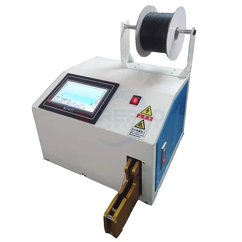 HB-T45 Factory China Market Electric Wire Roller Tying Cable Tie Twisting Machine