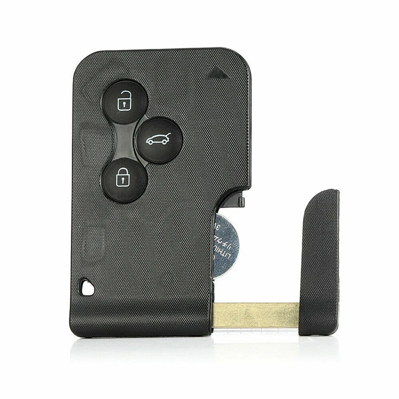 

Car Smart Control Car Key For Renault Megane Scenic 2003-2006 2007 2008 433Mhz ID46 3 Buttons Remote Card Fob Auto Accessories
