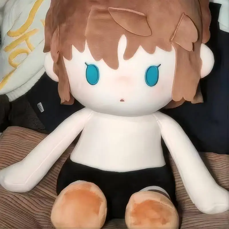 

40cm Anime Detective Conan Haibara Ai Plushie Soft Stuffed Doll Cute Cartoon Figure Idol Pillow Dress Up Cosplay Xmas Gift