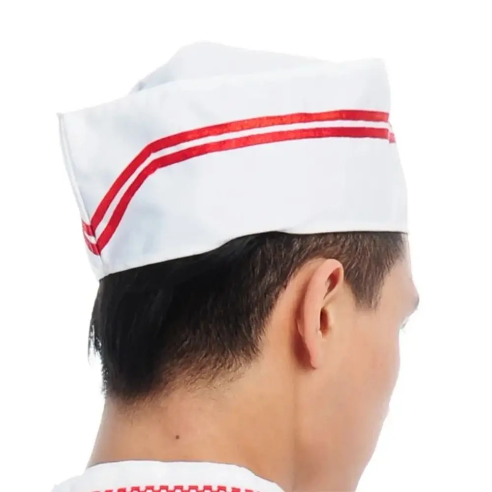Gorro delantero, gorro de Chef para hombres y mujeres, gorro de trabajo de cocina para restaurante, gorros de barco, gorro de camarero para Catering, gorro de cocina para Hotel