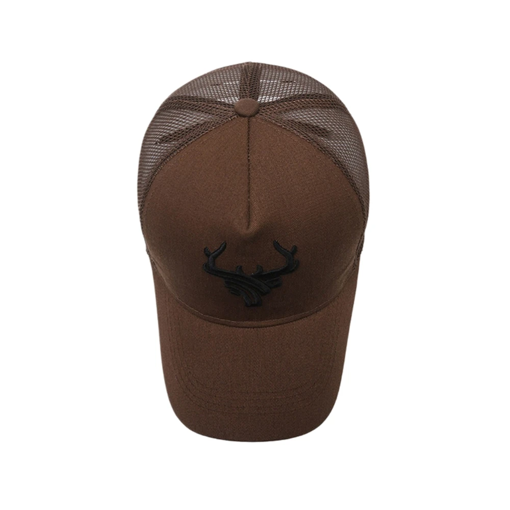 Unisex-Baseballkappen mit Tiergeweih-Stickerei, für Frühling und Sommer, für den Außenbereich, verstellbare Freizeithüte, Sonnenschutzhut – Detail 6