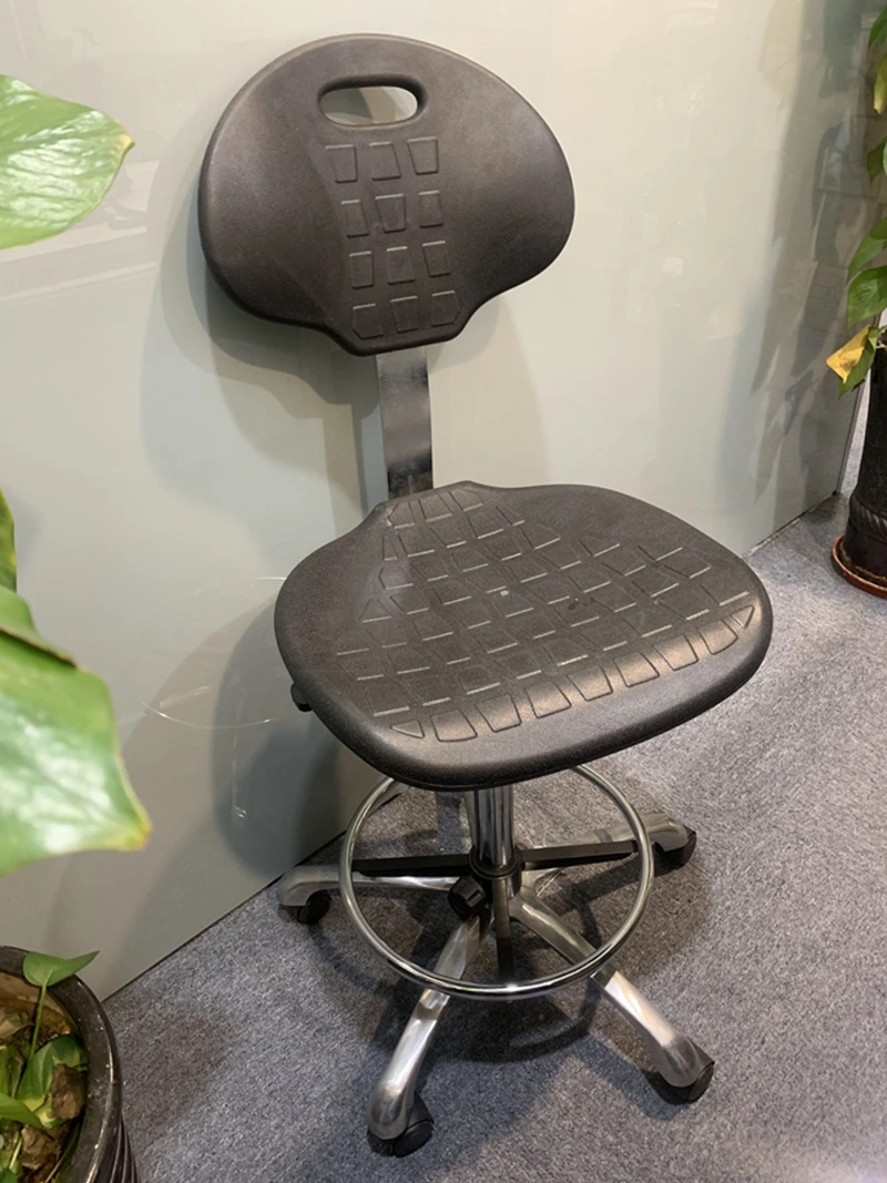 Hot-sale Antistatic Lab Chair Black PU Foam Office Chairs ESD Chair