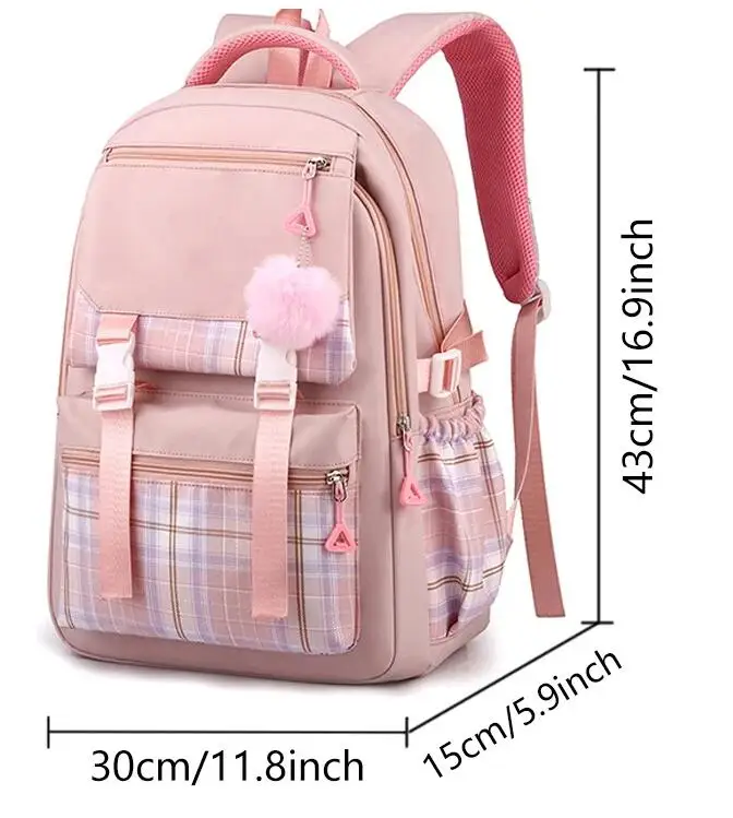 Disney Stitch Mochila para Meninas e Meninos, Mochila Escolar Casual, Mochila Infantil Estudante e Adolescente, Presente de Aniversário Infantil