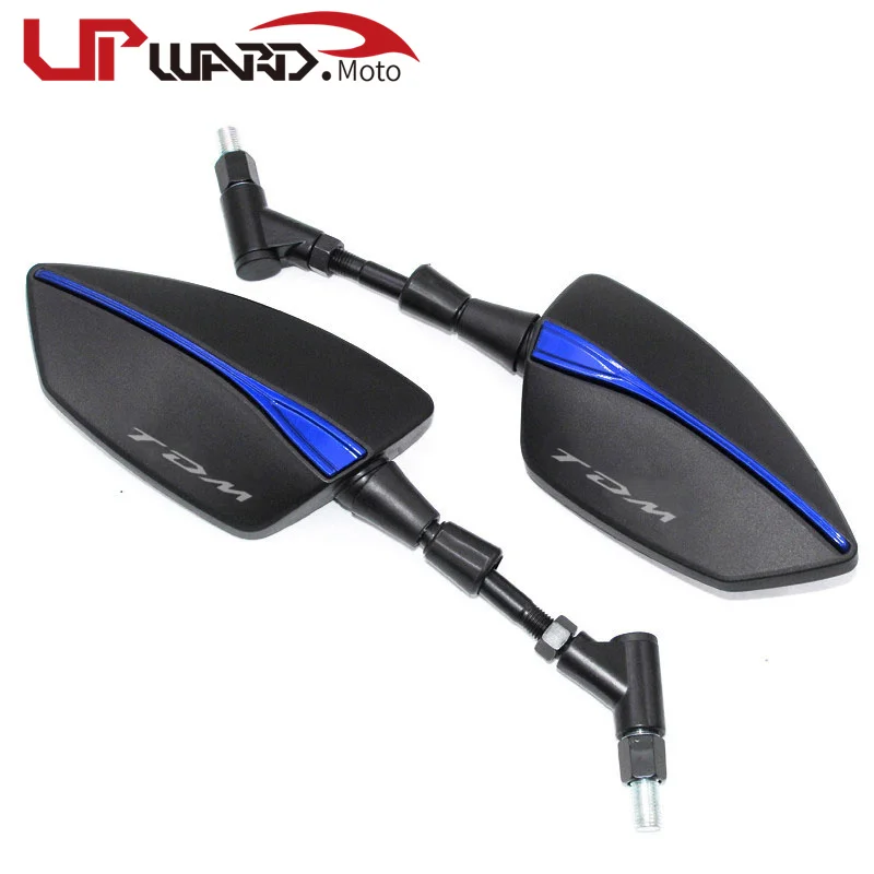 Fit For YAMAHA TDM850 TDM900 TDM 850 900 Motorcycle Rear View Mirrors Mirror